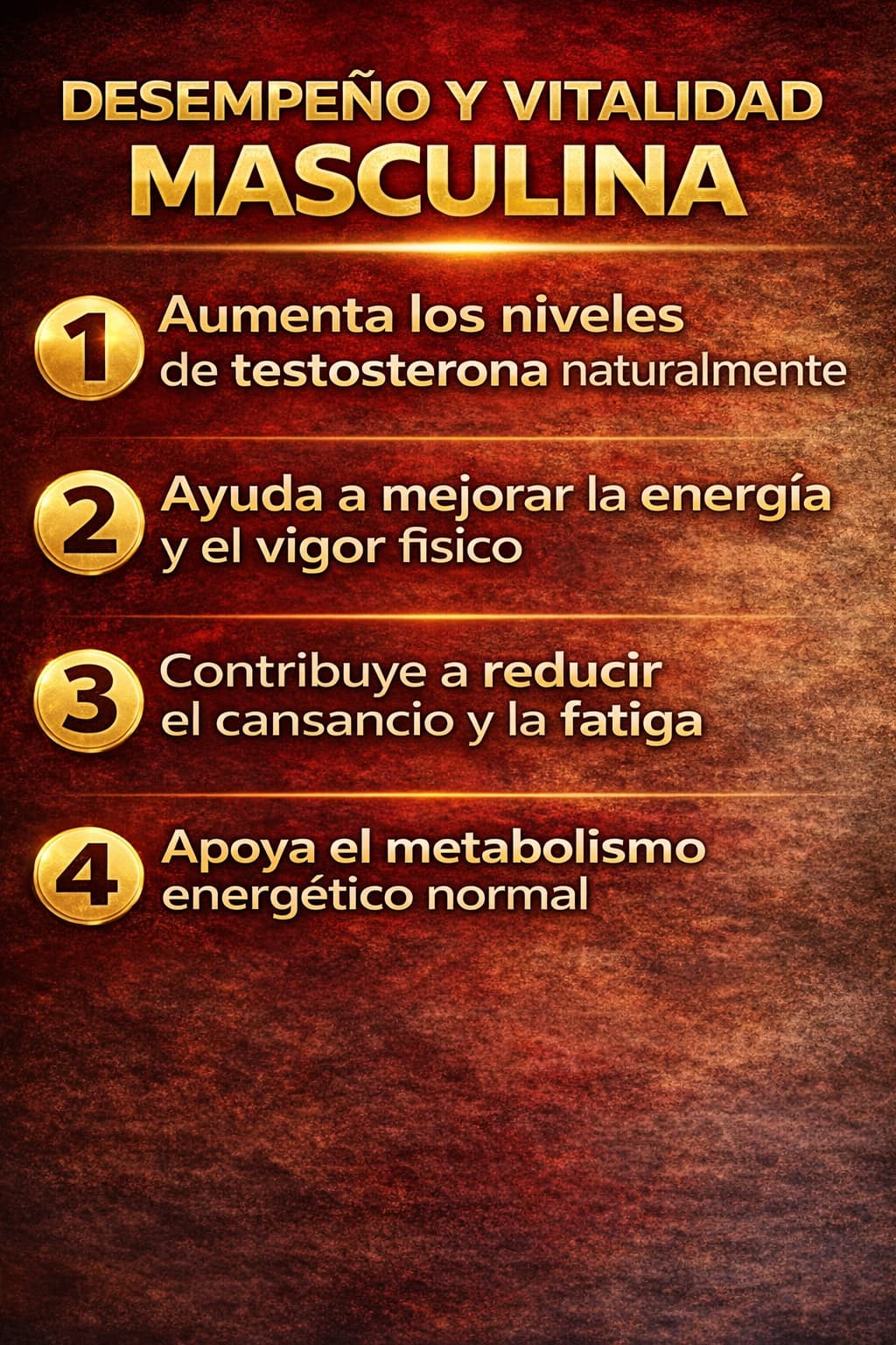 POTENTISSIMO Vitalidad Masculina Natural